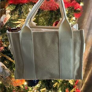 Universal Threads Elegant Cream mini Canvas Tote Bag